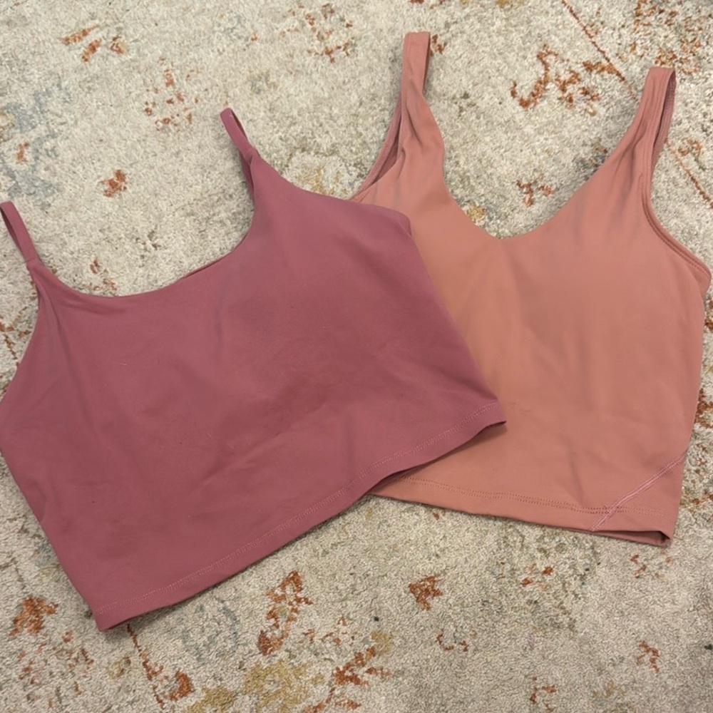 Set of Two Sports Bra Crop Tops